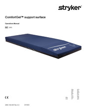 stryker ComfortGel 2850-000-016 Operation Manual