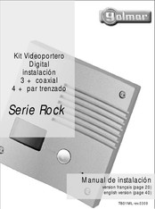golmar Rock Series Installation Manual