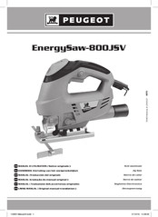 PEUGEOT EnergySaw-800JSV Using Manual
