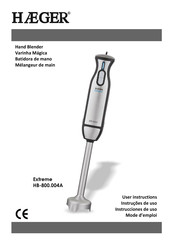 HAEGER HB-800.004A User Instructions