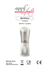 Melchioni Frullatore User Manual