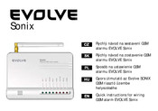 Evolve Sonix Quick Instructions