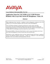 Avaya 96x1 Series Application Notes