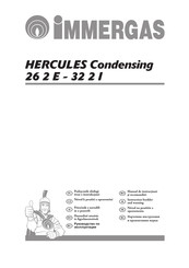 Immergas Hercules Condensing 26 2 E Instruction Booklet And Warning