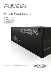 Datapath ARQA Series Quick Start Manual