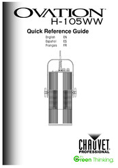 Chauvet Professional Ovation H-105WW Quick Reference Manual