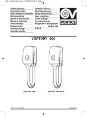 Vortice VORTDRY 1000 PLUS Instruction Booklet