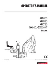 Wallenstein GX920 Operator's Manual