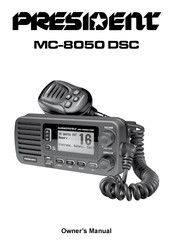 PRESIDENT MC-8050 DSC Owner's Manual