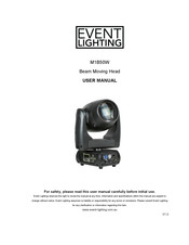 Event Lighting M1B50W User Manual