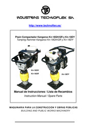 Technoflex Kangaroo Kn-18GH Instruction Manual / Spare Parts