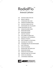 Merit Medical RadialFlo Instructions For Use Manual
