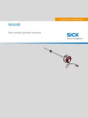 Sick MAX48 Technical Information