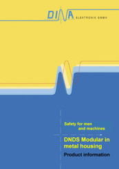 DINA Elektronik DBDS 1VMG Product Information