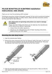 May FILIUS SCHATTELLO ALBATROS Installation Instructions
