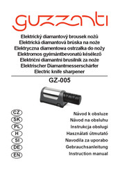 Guzzanti GZ-005 Instruction Manual
