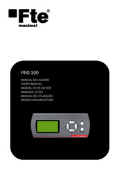 FTE Maximal PRO 300 User Manual