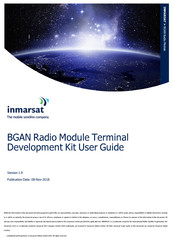 inmarsat BRM User Manual
