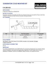 POLARIS Power P1000i Quick Start Manual