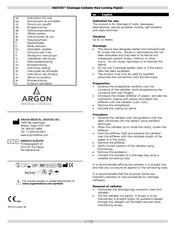 Argon Medical Devices SKATER Instructions For Use Manual