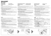 Sharp XE-A1BT Installation Manual