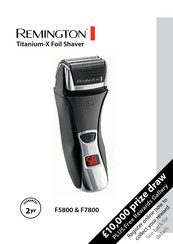 Remington Pivot Flex F5800 Manuals Manualslib