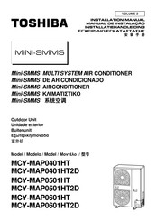 Toshiba MiNi-SMMS MCY-MAP0401HT Installation Manual
