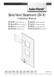 SolarVenti SV20K-X Installation Manual