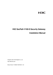 H3C SecPath V100-S Installation Manual