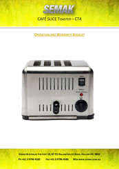 SEMAK CT4 Operation And Warranty Booklet