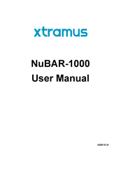 Xtramus NuBAR-1000 User Manual