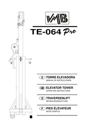 VMB TE-064 PRO Operating Instructions Manual
