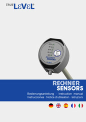 Rechner Sensors TRUE LEVEL Instruction Manual