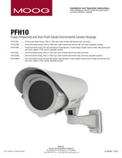 Moog PFH10C2WY Installation And Operation Instructions Manual