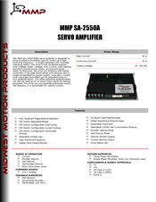 MMP SA-2550A Manual