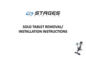 Stages cycling SOLO Tablet Removal/ Installation Instructions