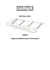 aidapt VM937 Usage And Maintenance Instructions