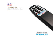 Sonifex SignalLED LD-40F1EXIT Handbook