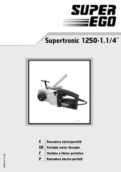 Super Ego Supertronic 1250 Manual