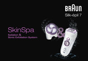 Braun SkinSpa 7921 Manual