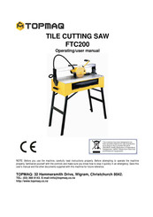 TOPMAQ FTC200 Operating User Manual
