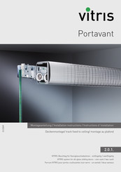 Vitris Portavant Series Installation Instructions Manual