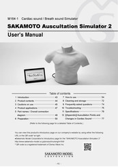Sakamoto Auscultation Simulator 2 M164-1 User Manual