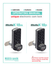 Kilitronik miniK10p Operating Manual