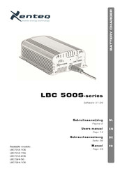 Interpretatief Toegangsprijs Betuttelen Xenteq LBC 500S Series Manuals | ManualsLib