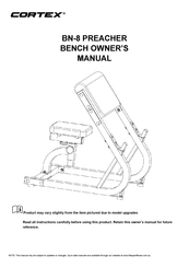 Cortex BH-8 Owner's Manual