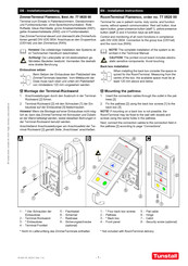 Tunstall Flamenco 77 0520 00 Installation Instructions Manual