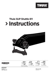 Thule SUP Shuttle 811 Instructions Manual