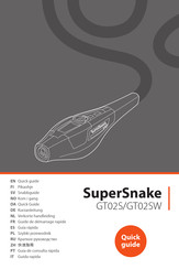 Kemppi SuperSnake GT02S Quick Manual