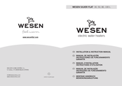 Wesen SILVER FLAT 100 L Installation Instructions Manual
